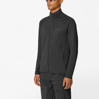 Salomon Essential Lightwarm Full Zip Midlayer Jacket