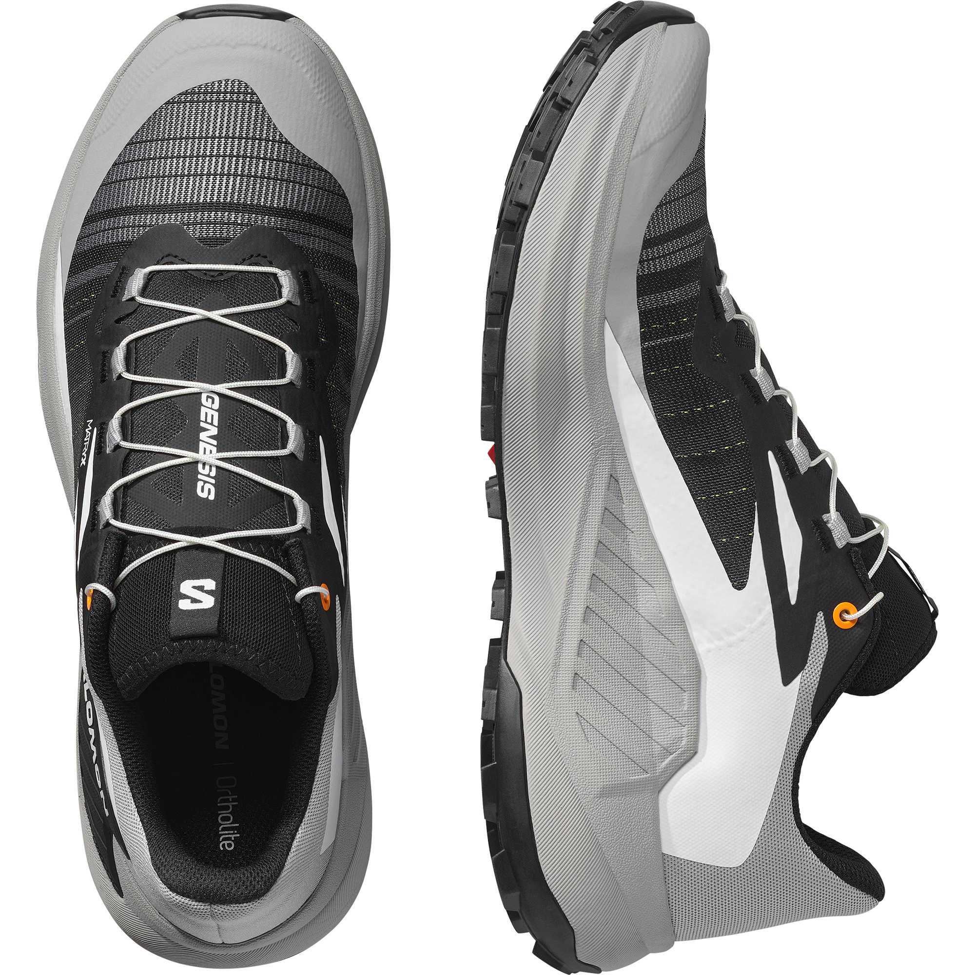 Salomon Genesis Trail Running Shoes Black