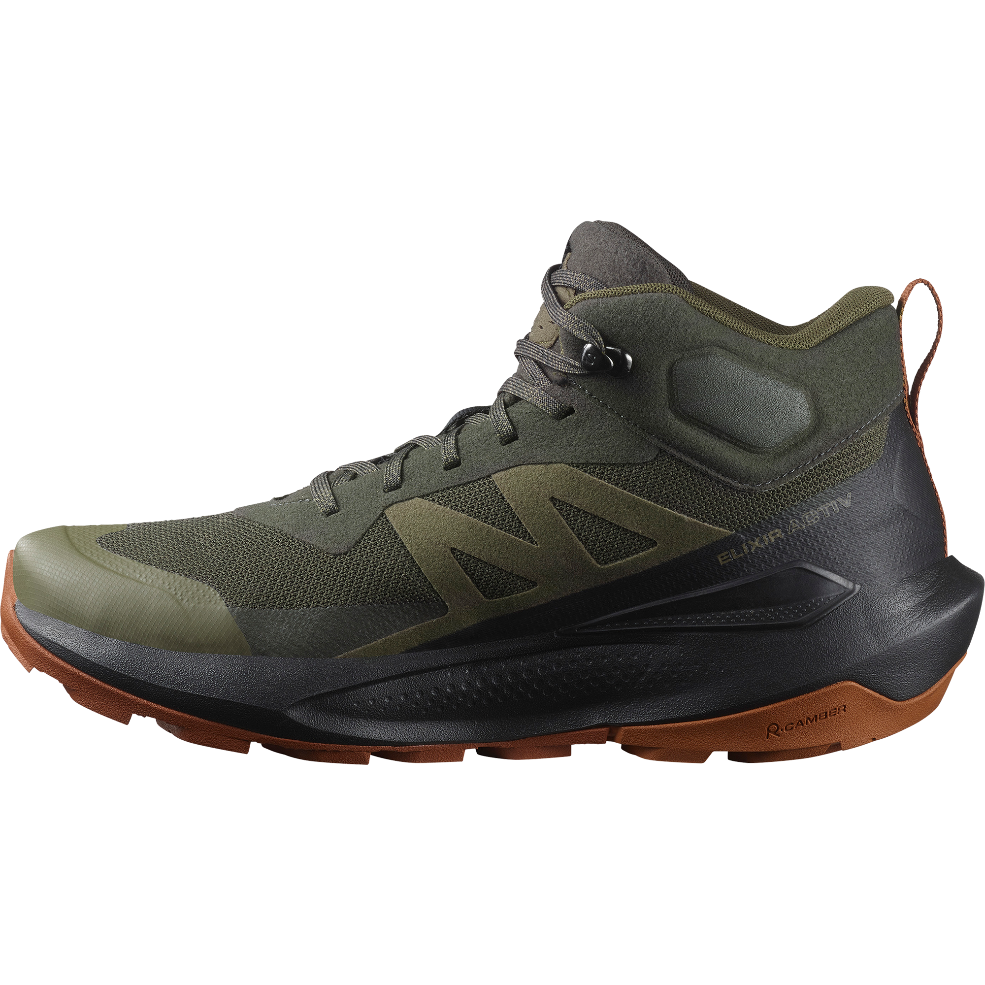 Salomon Elixir Activ Mid Gore-Tex Hiking & Backpacking Shoes Peat