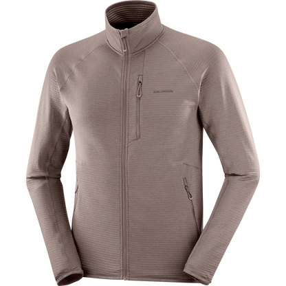 Salomon Essential Lightwarm Full Zip Midlayer Jacket