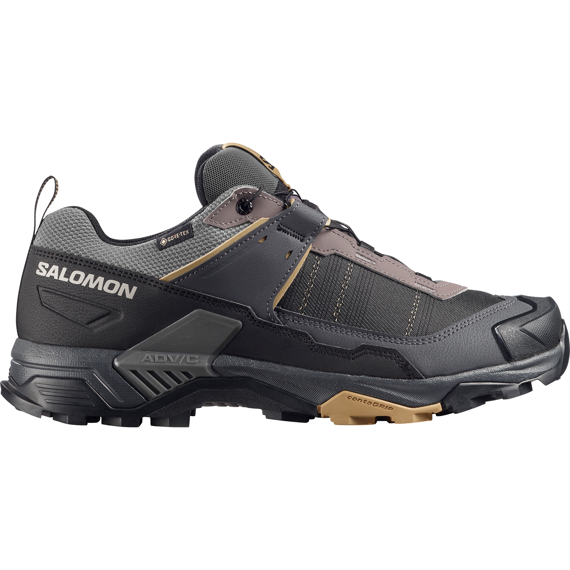 Salomon X Ultra 5 Wide Gore-Tex Hiking Dark Gull Gray