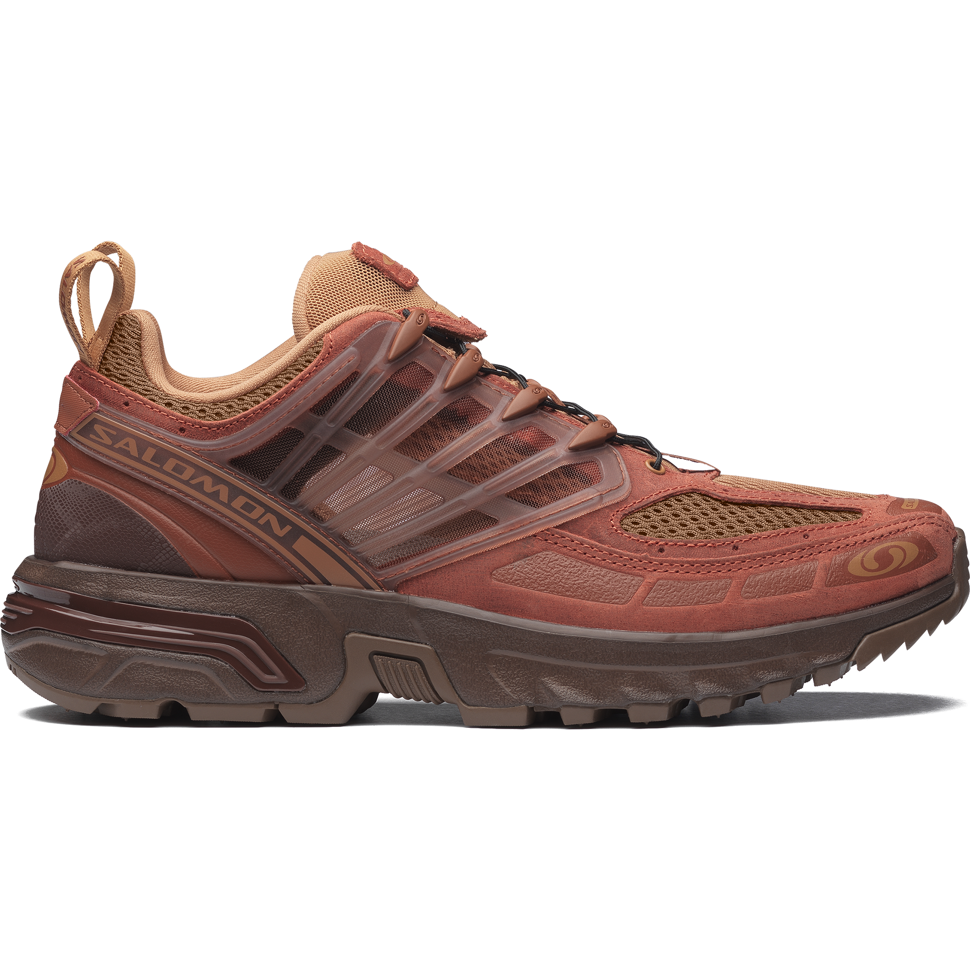 Salomon Acs Pro Red Ashes Sneakers Pecan Brown