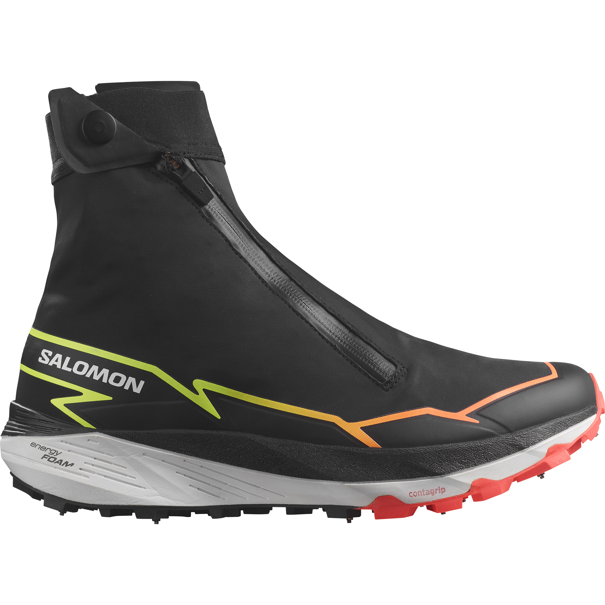 Salomon Winter Cross Spike Trail Running Shoes Black