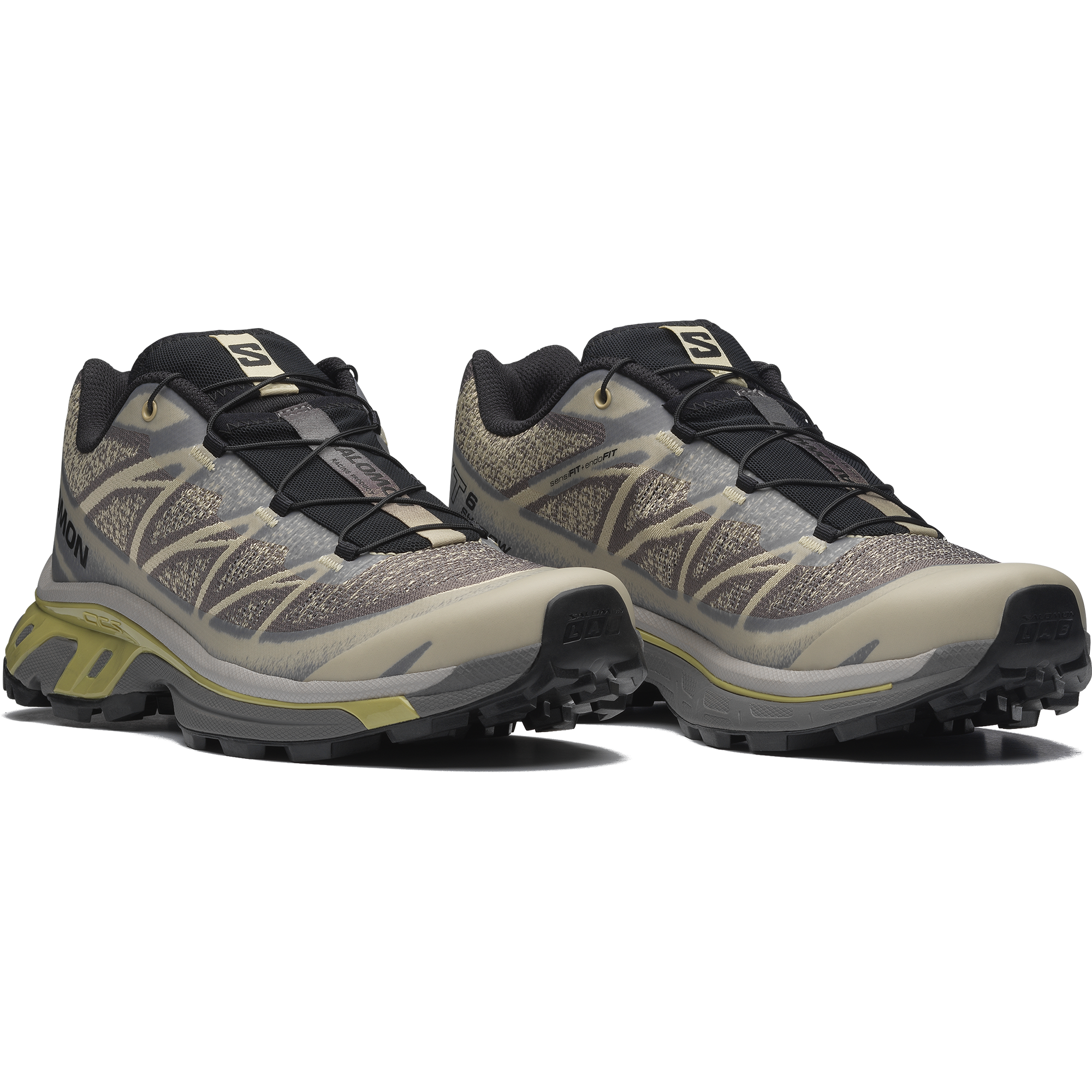 Salomon Xt-6 Shadow Sneakers Dark Gull Gray
