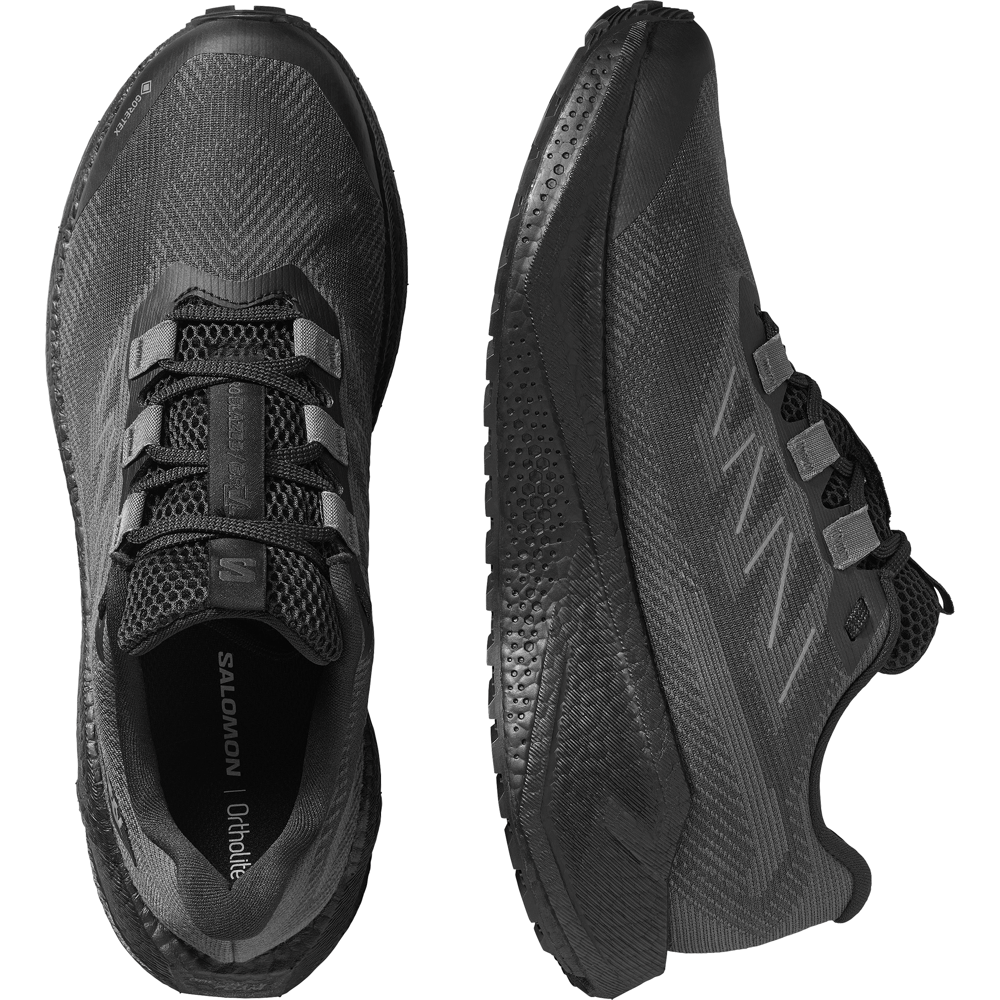Salomon Aero Blaze 3 Grvl Gore-Tex Gravel Running Shoes Black