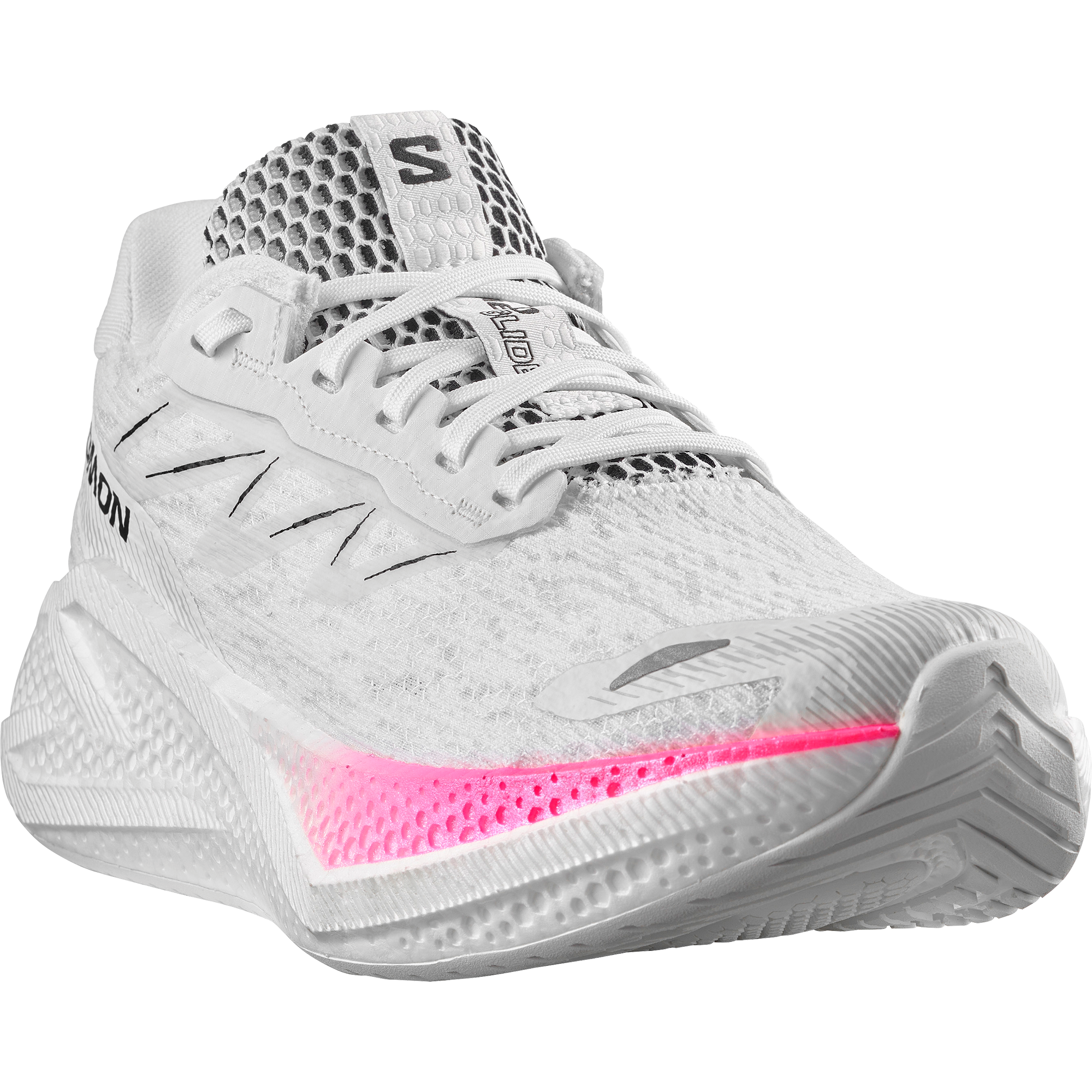 Salomon Aero Glide 4 Road Running Shoes Womens White