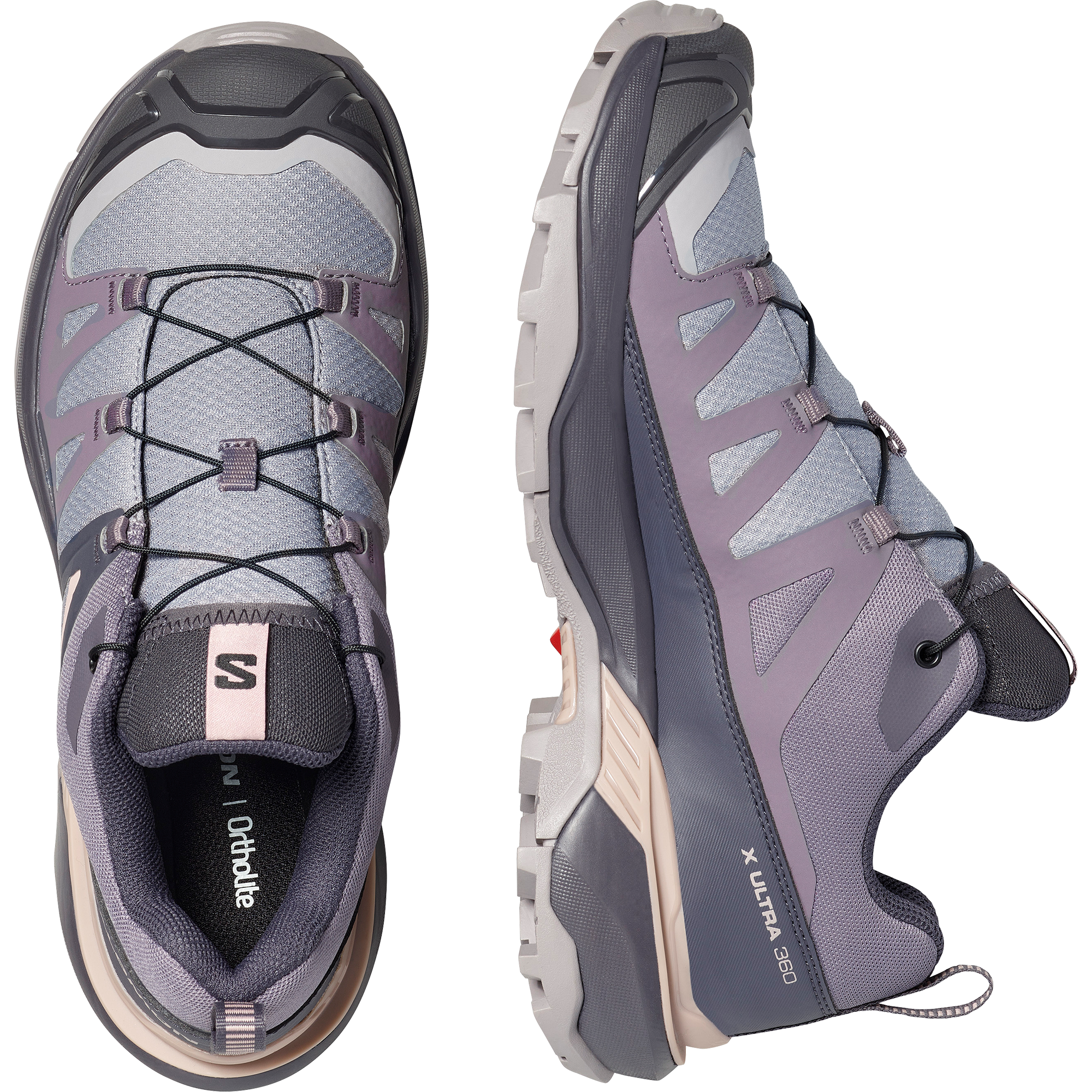 Salomon X Ultra 360 Hiking Womens Gull
