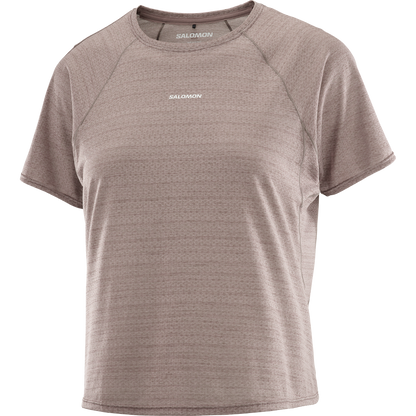 Salomon Shakeout Air Cropped Short Sleeve T-Shirt Women's