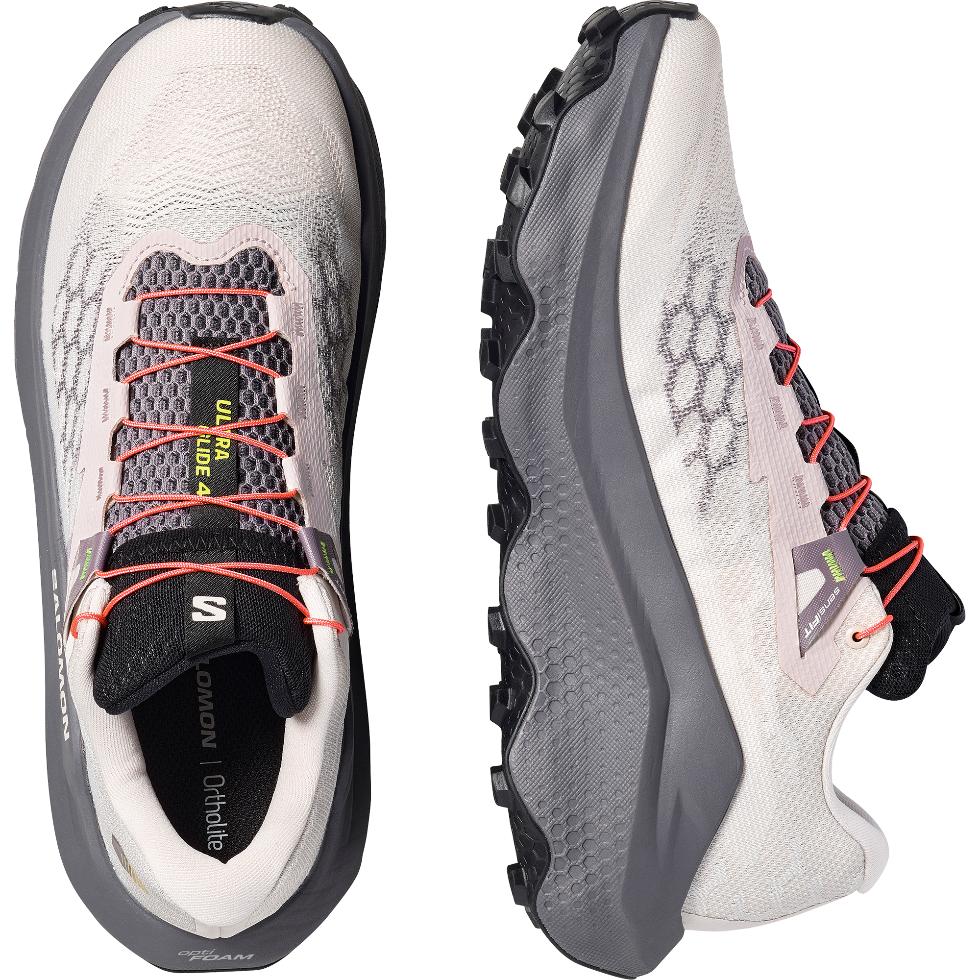 Salomon Ultra Glide 4 Wide Trail Running Shoes Lilac Ash