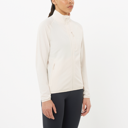 Salomon Essential Lightwarm Full Zip Midlayer Jacket Women's