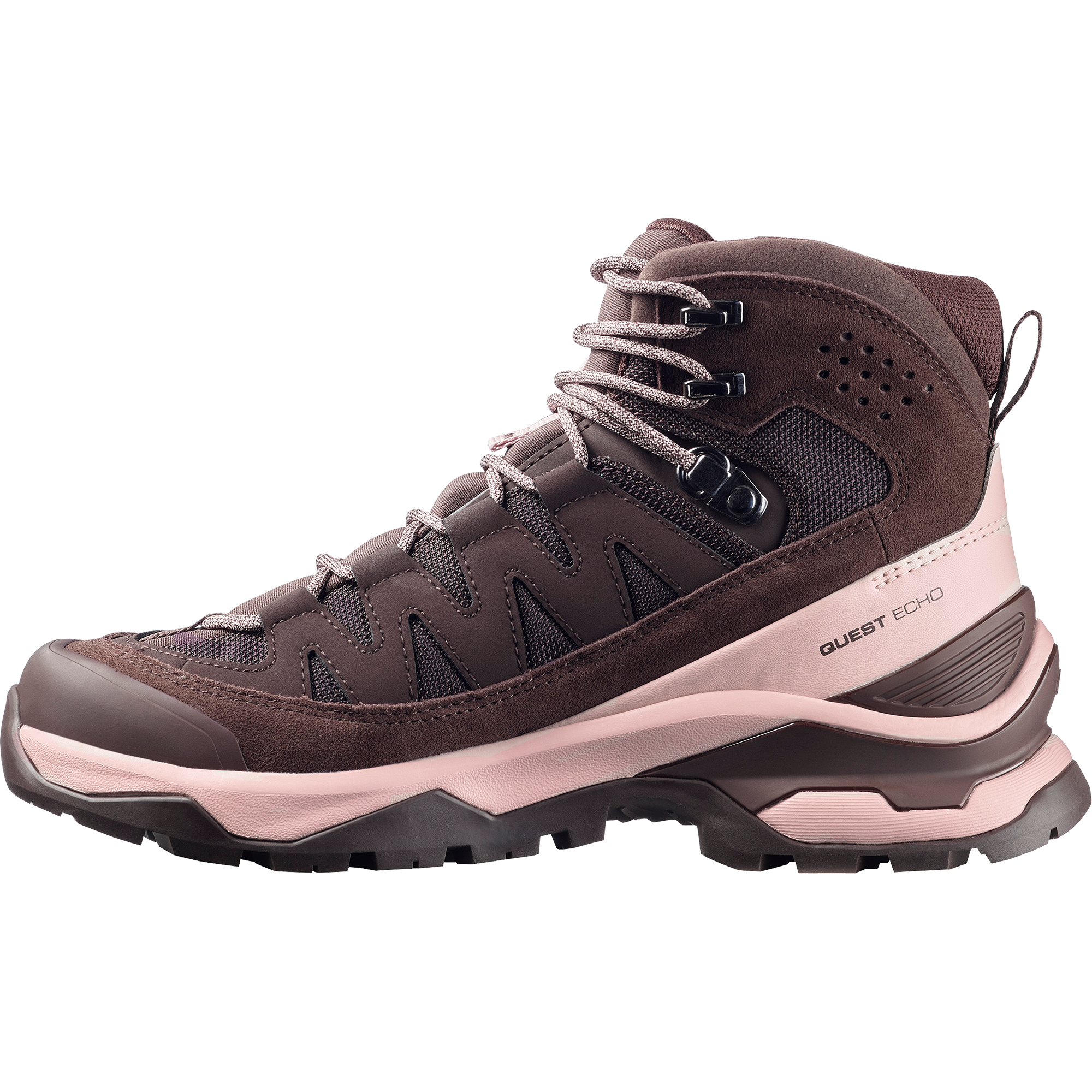 Salomon Quest Echo Gore Tex Backpacking Womens Black Coffee