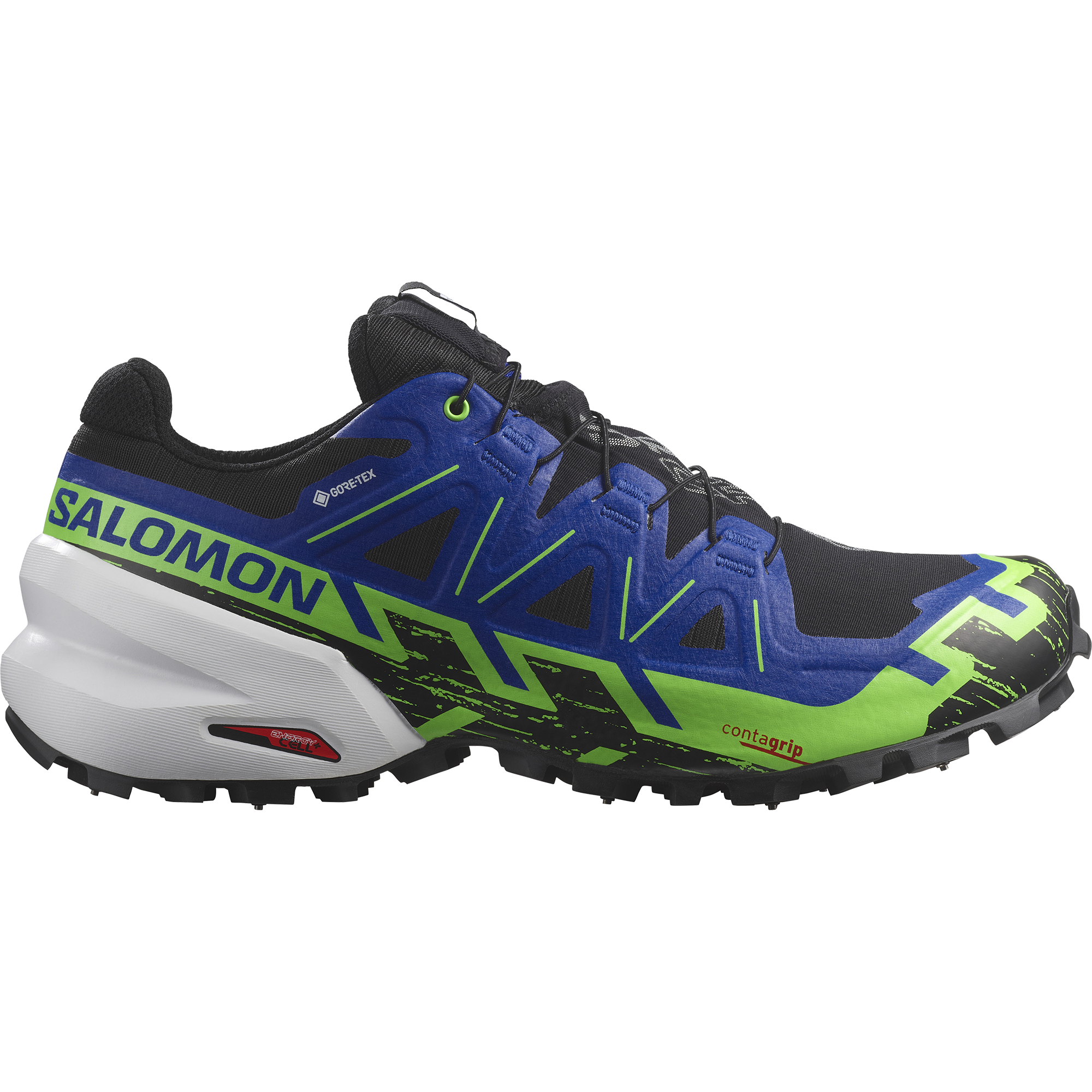 Salomon Spikecross 6 Gore-Tex Trail Running Shoes Black