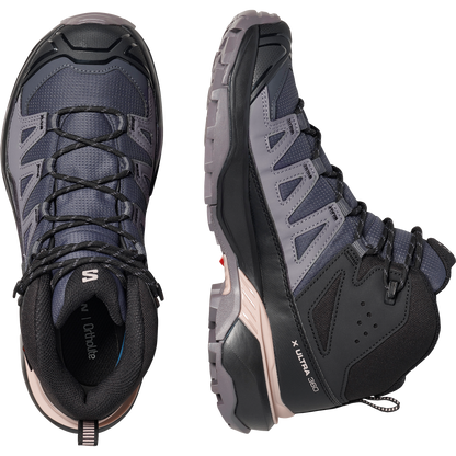 Salomon X Ultra 360 Mid Gore-Tex Hiking & Backpacking Shoes Womens Nine Iron