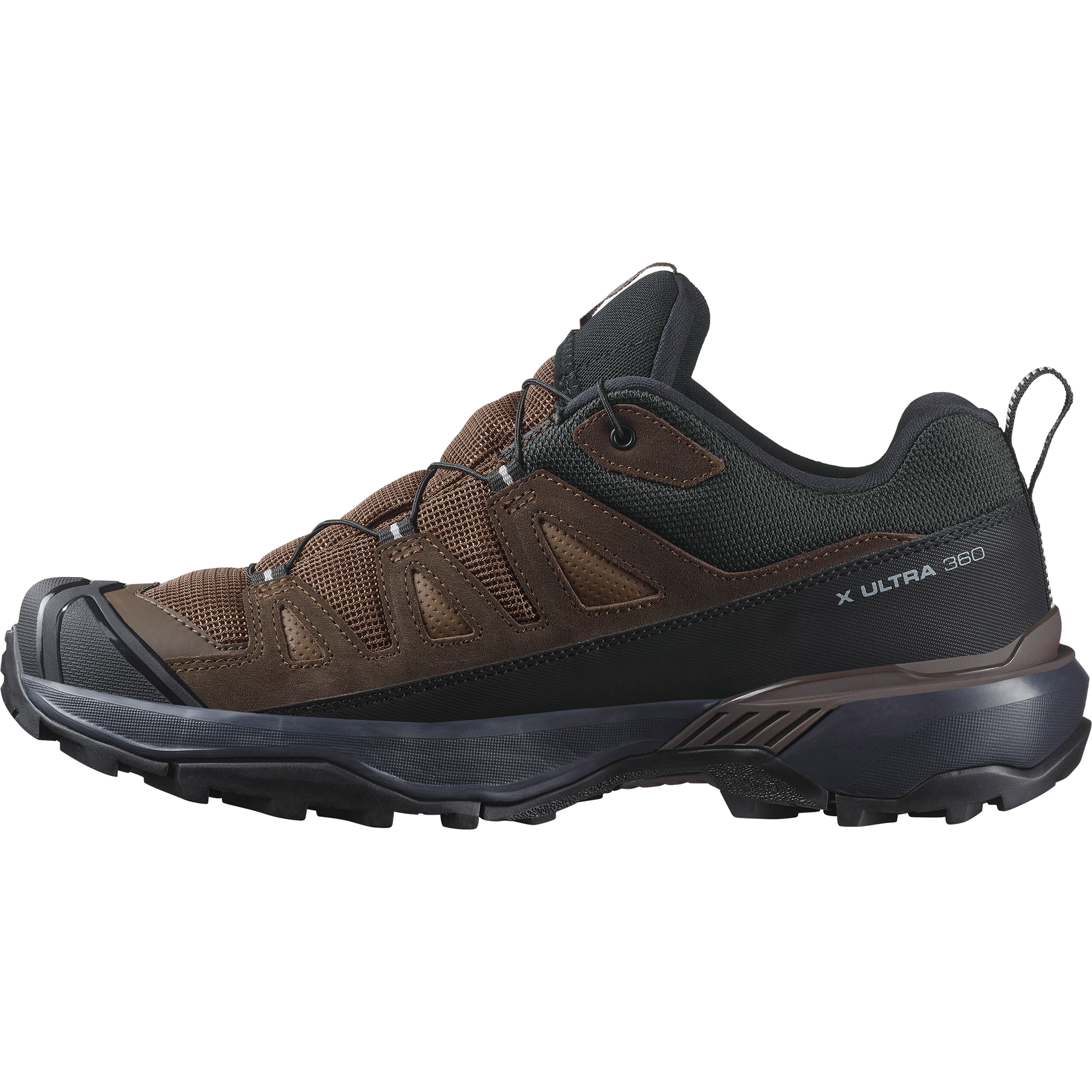 Salomon X Ultra 360 Leather Gore-Tex Hiking & Backpacking Shoes Dark Earth