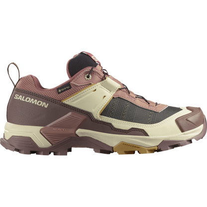 Salomon X Ultra 5 Gore-Tex Hiking Womens Burlwood