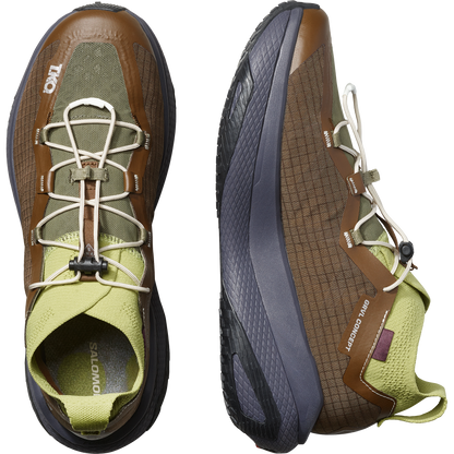 Salomon Grvl Concept Pas Normal Studios Gravel Running Shoes Dark Earth