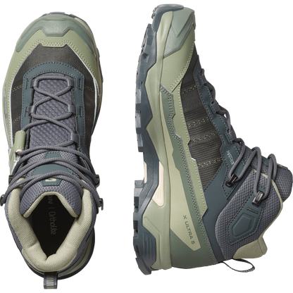Salomon X Ultra 5 Mid Gore-Tex Hiking & Backpacking Shoes Womens Turbulence
