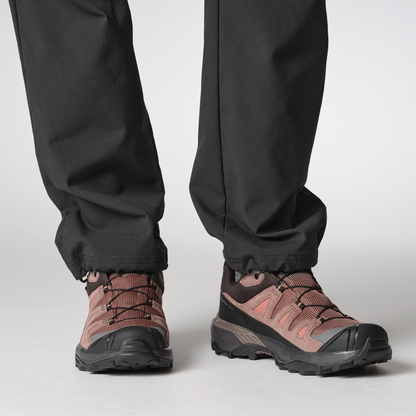 Salomon X Ultra 360 Leather Gore-Tex Hiking & Backpacking Shoes Womens Cognac