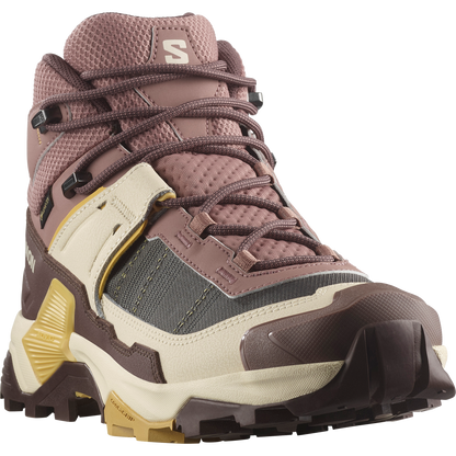 Salomon X Ultra 5 Mid Gore-Tex Hiking Womens Burlwood
