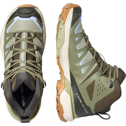 Salomon X Ultra 360 Edge Mid Gore-Tex Hiking & Backpacking Shoes Womens Tea