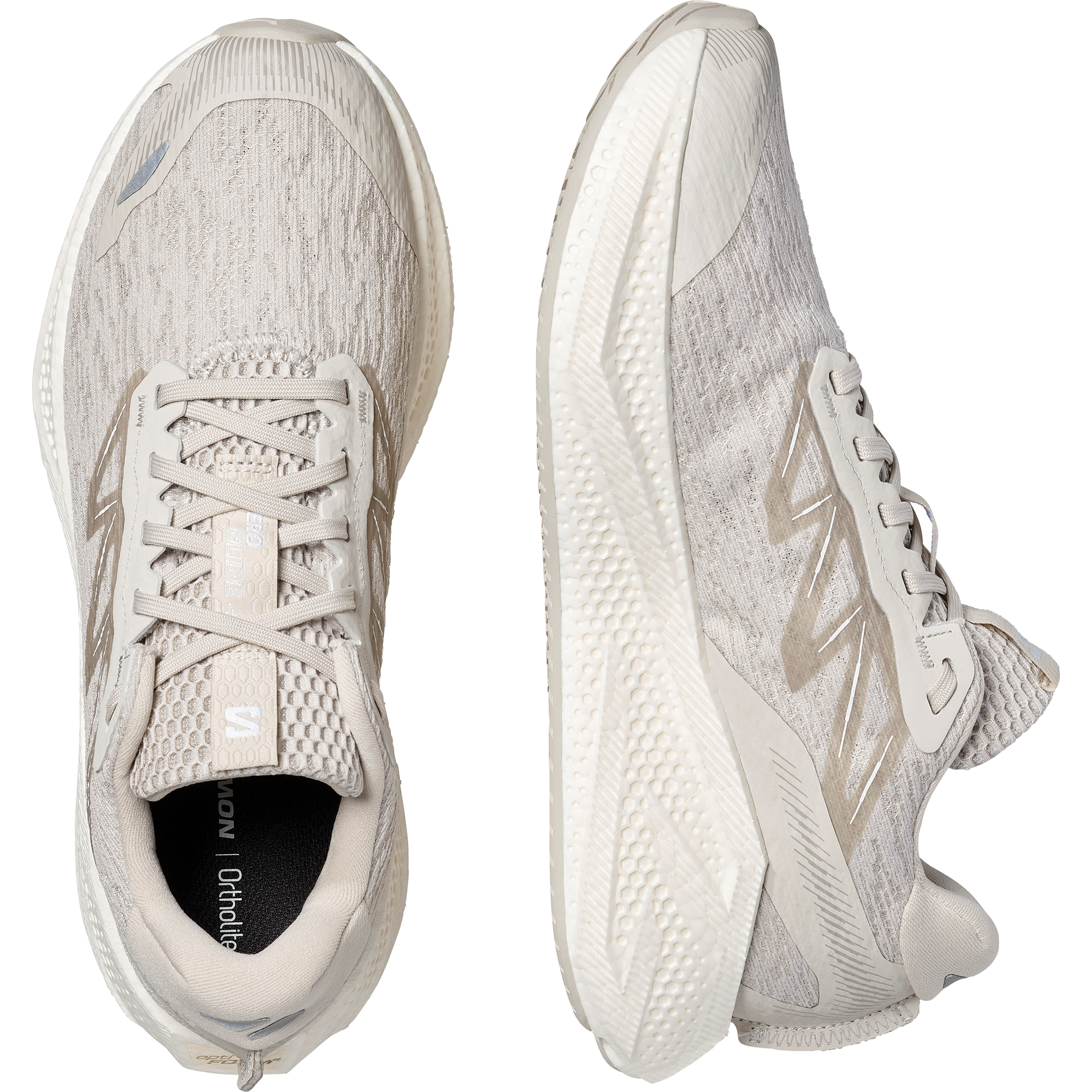 Salomon Aero Glide 4 Road Running Shoes Silver Cloud
