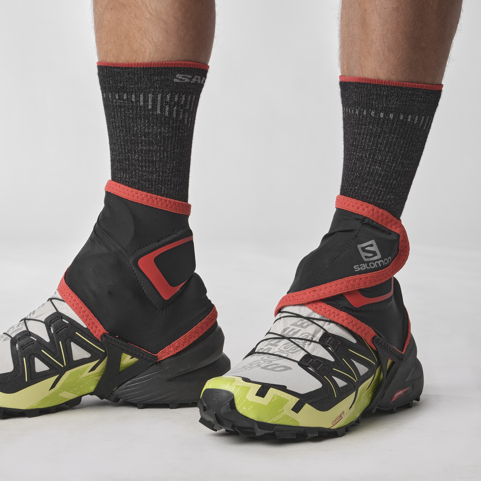 Salomon Trail Gaiters High Accessories Black
