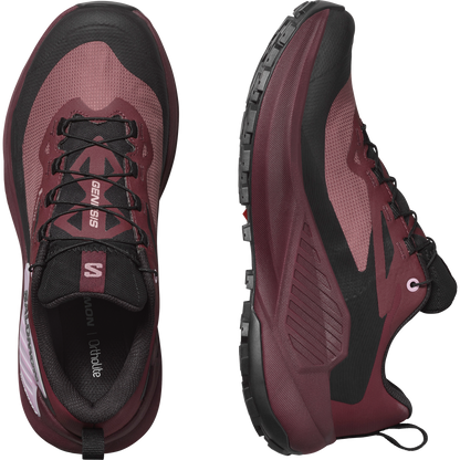 Salomon Genesis Gore-Tex Trail Running Shoes Womens Rose Taupe