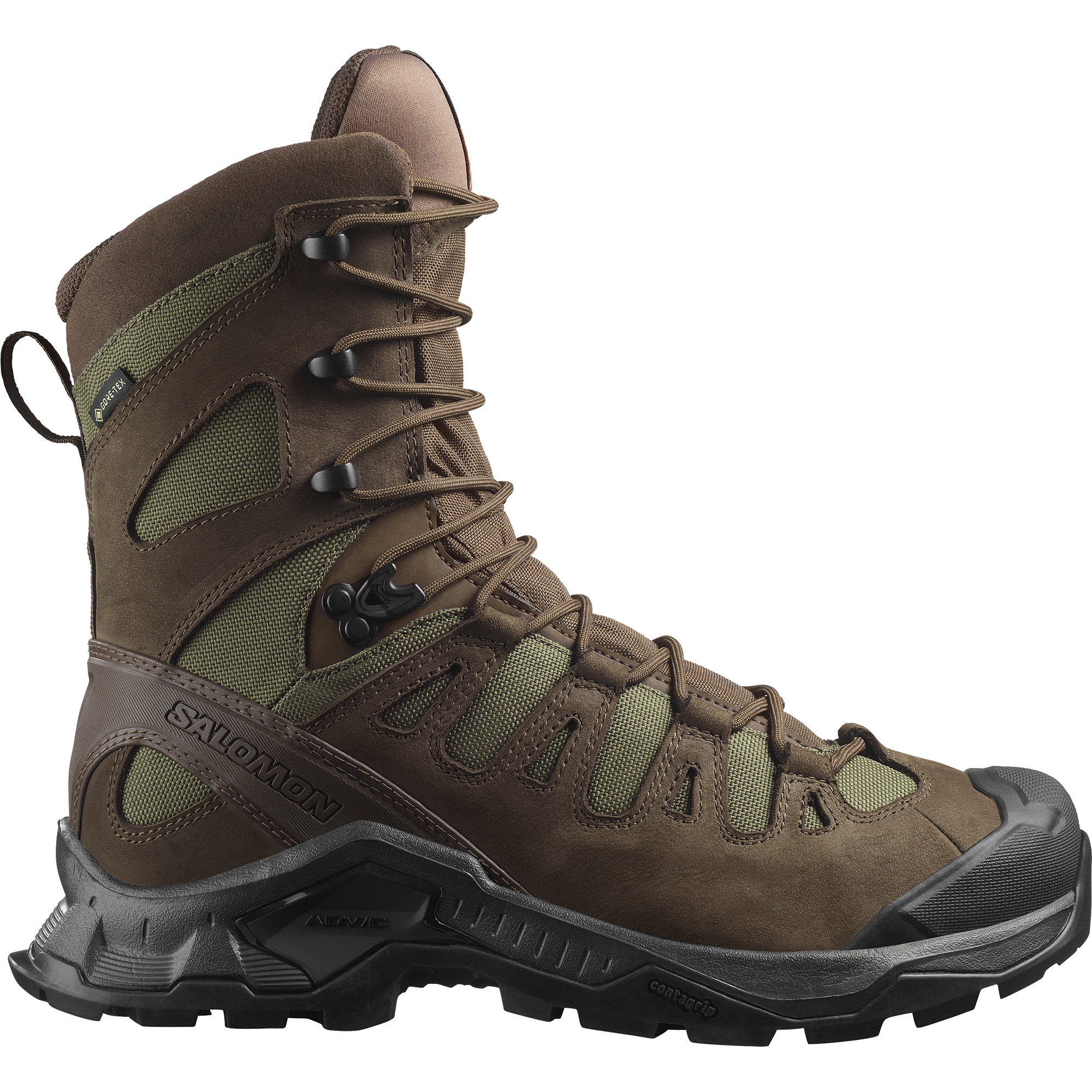 Salomon Quest Tracker High Gore-Tex Hiking & Backpacking Shoes Earth Brown