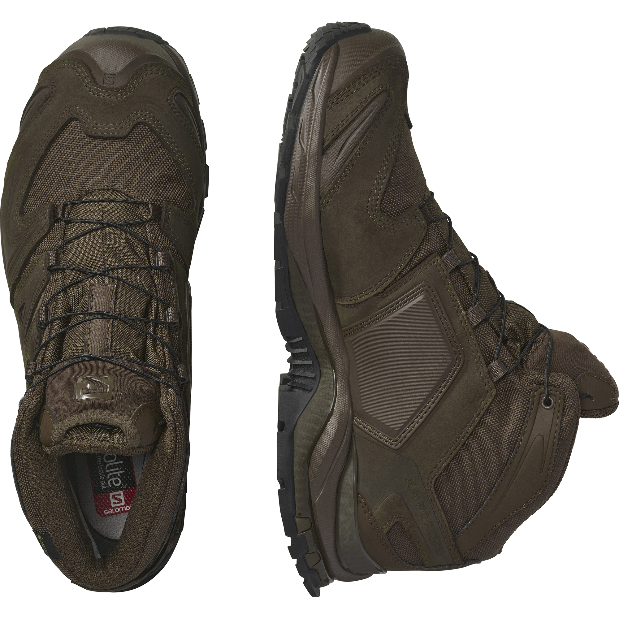 Salomon Xa Forces Mid Gore-Tex En Forces Shoes Earth Brown