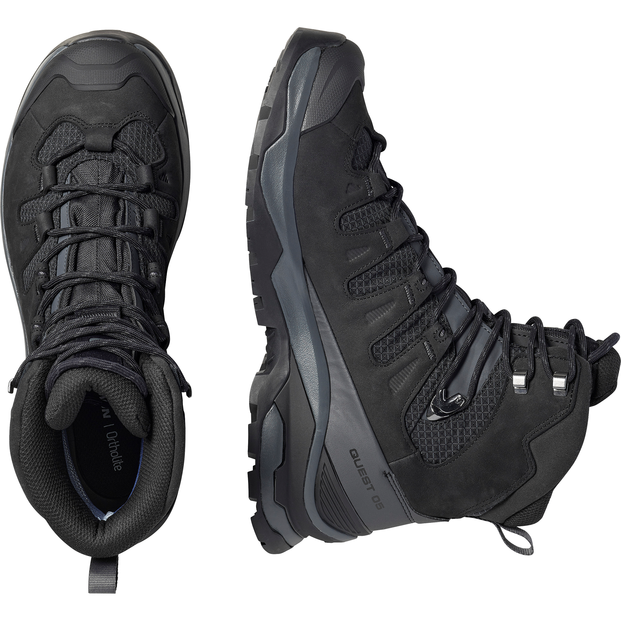 Salomon Quest 5 Gore Tex Hiking & Backpacking Shoes Asphalt
