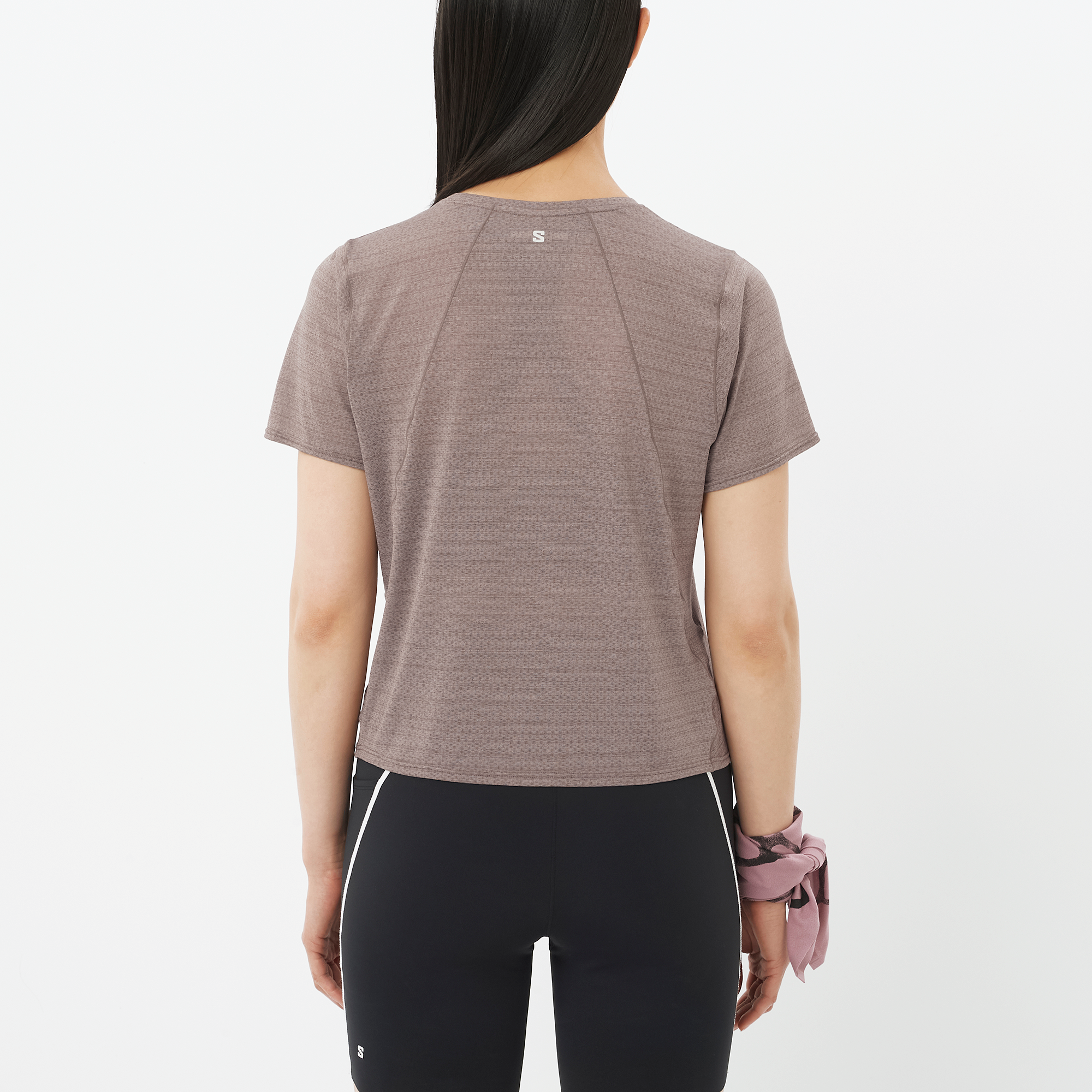 Salomon Shakeout Air Cropped Short Sleeve T-Shirt Women's