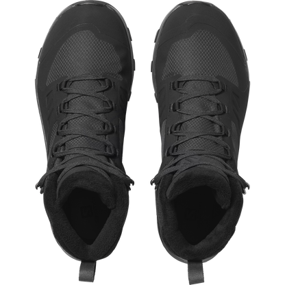 Salomon Outsnap Waterproof Winter Shoes Womens Black