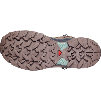 Salomon X Ultra 360 Leather Mid Gore-Tex Hiking & Backpacking Shoes Womens Desert Tan