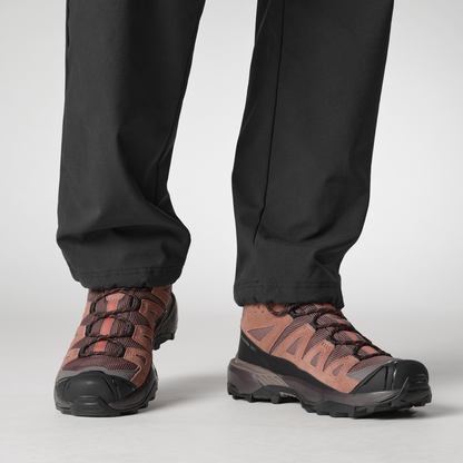 Salomon X Ultra 360 Leather Mid Gore-Tex Hiking & Backpacking Shoes Womens Peppercorn