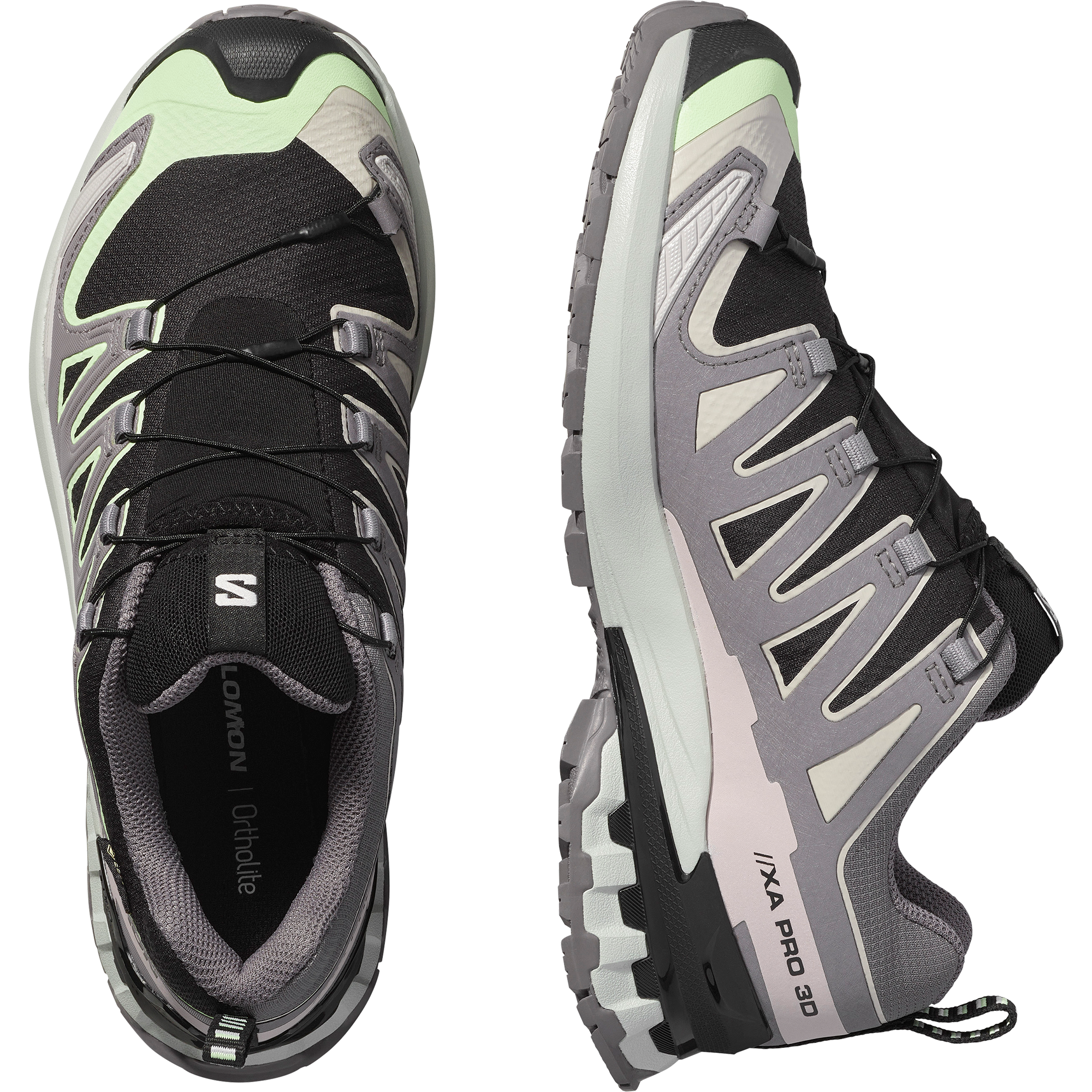Salomon Xa Pro 3D V9 Gore-Tex Trail Running Womens Black