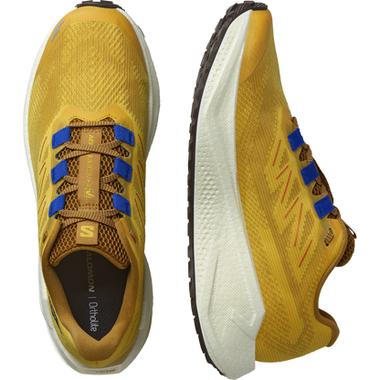 Salomon Aero Blaze 3 Grvl Gravel Running Shoes Spicy Mustard