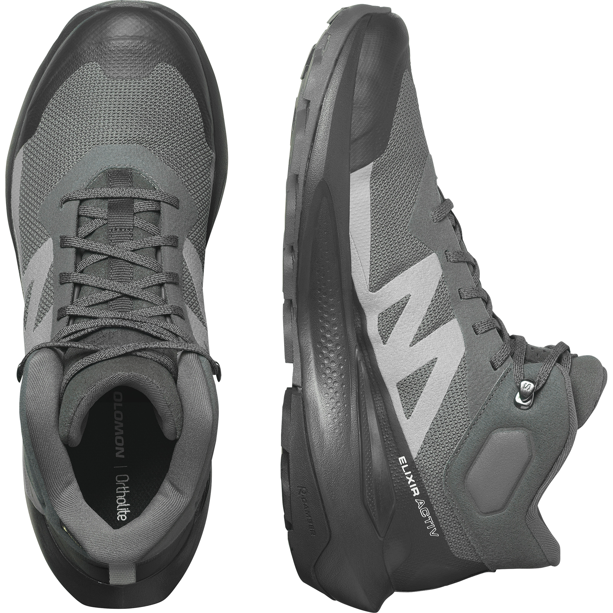 Salomon Elixir Activ Mid Gore-Tex Hiking & Backpacking Shoes Magnet