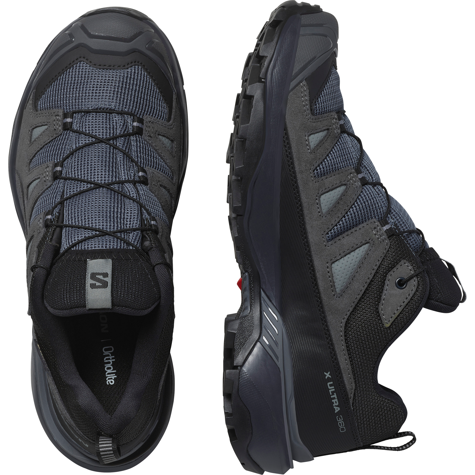 Salomon X Ultra 360 Leather Gore-Tex Hiking & Backpacking Shoes Womens Turbulence