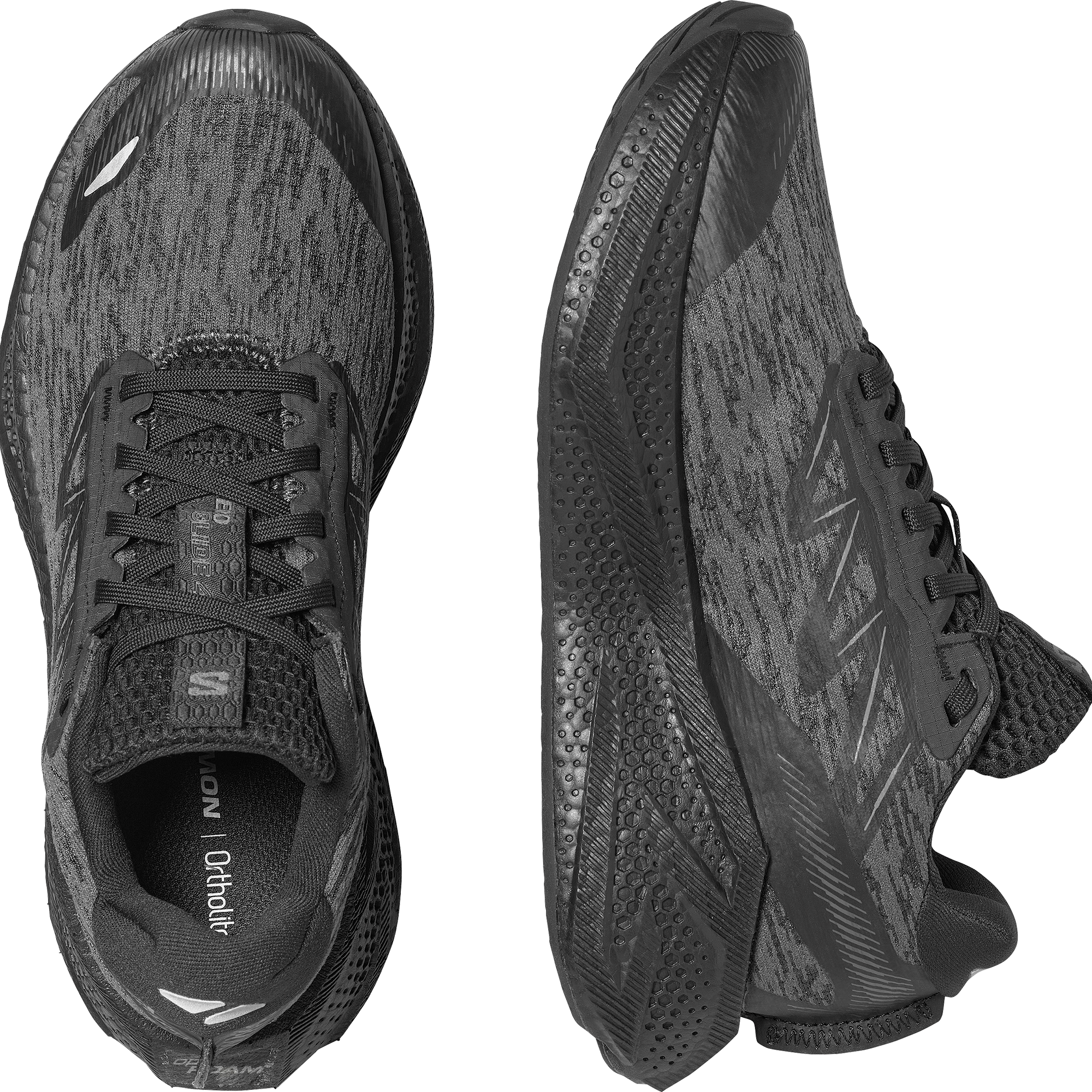 Salomon Aero Glide 4 Road Running Shoes Womens Black