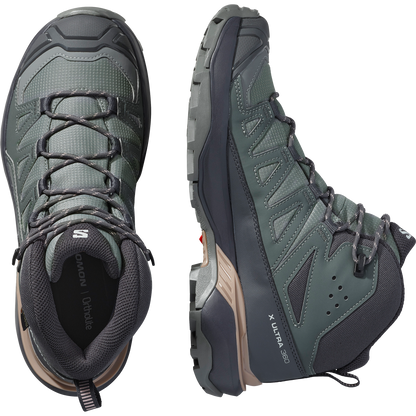 Salomon X Ultra 360 Mid Gore-Tex Hiking & Backpacking Shoes Womens Sedona Sage