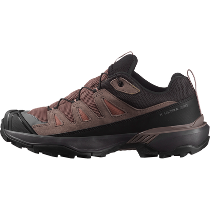Salomon X Ultra 360 Leather Gore-Tex Hiking & Backpacking Shoes Womens Cognac