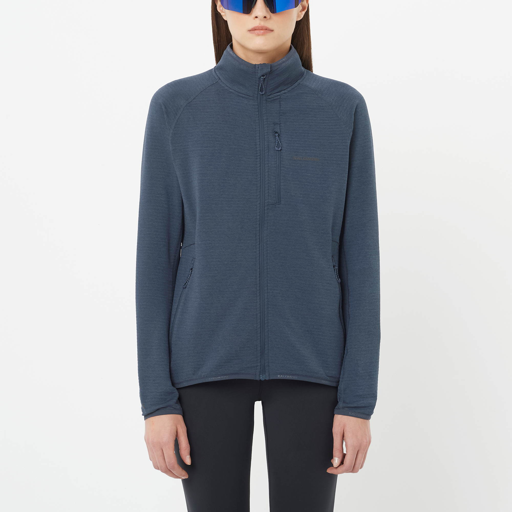 Salomon Essential Lightwarm Full Zip Midlayer Jacket Women's