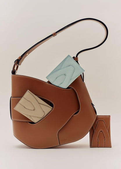 Polene Nodde Card Holder Taupe