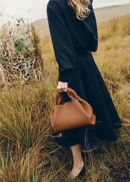 Polene Numero Neuf Textured Camel
