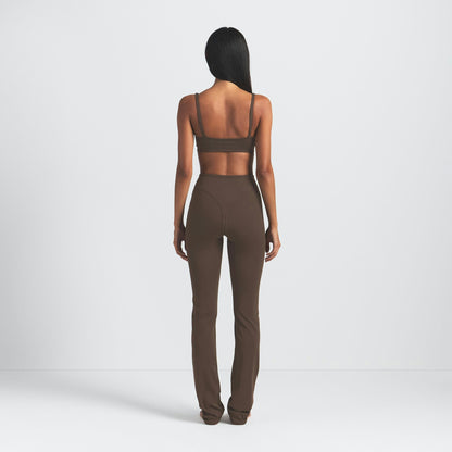 Skims Nikeskims Matte V-Line 39" Straight Legging Dark Sepia
