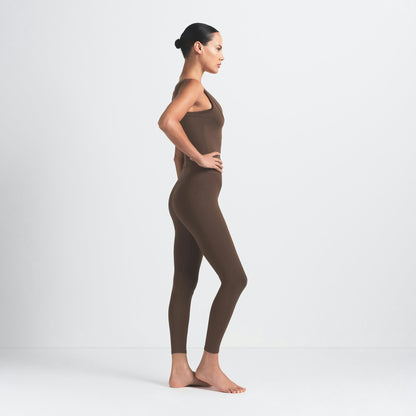 Skims Nikeskims Matte Knee Grip 26" Legging Dark Sepia