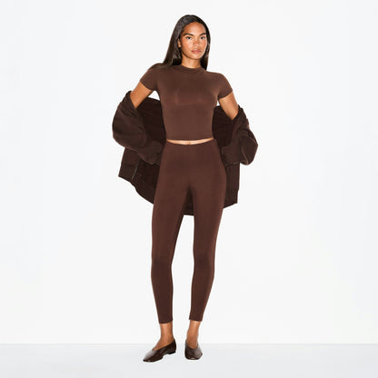 Skims The Essential Collection High-Waisted Legging Cocoa