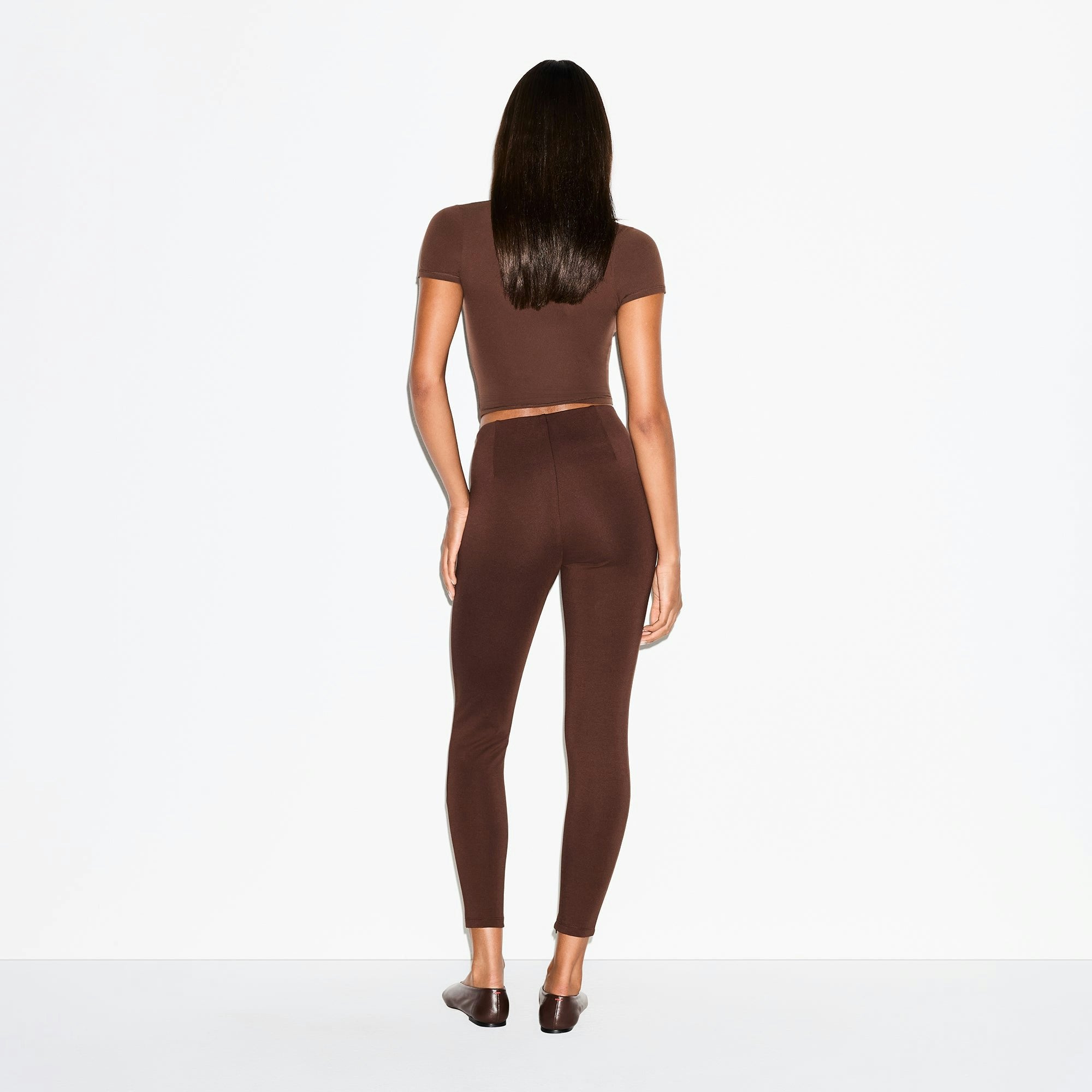 Skims The Essential Collection High-Waisted Legging Cocoa