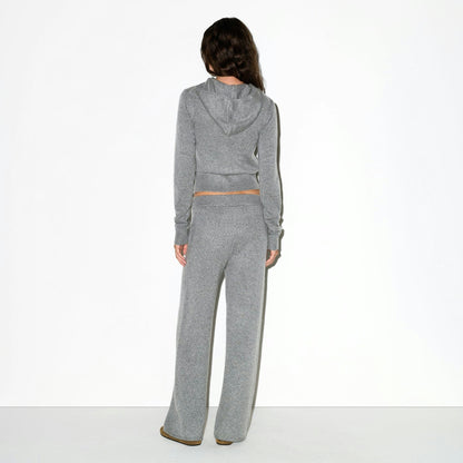 CASHMERE WIDE LEG PANT