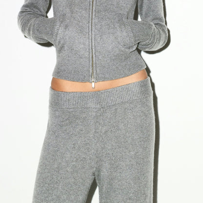 CASHMERE WIDE LEG PANT